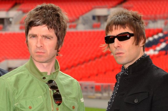 Noel (left) and Liam Gallagher.