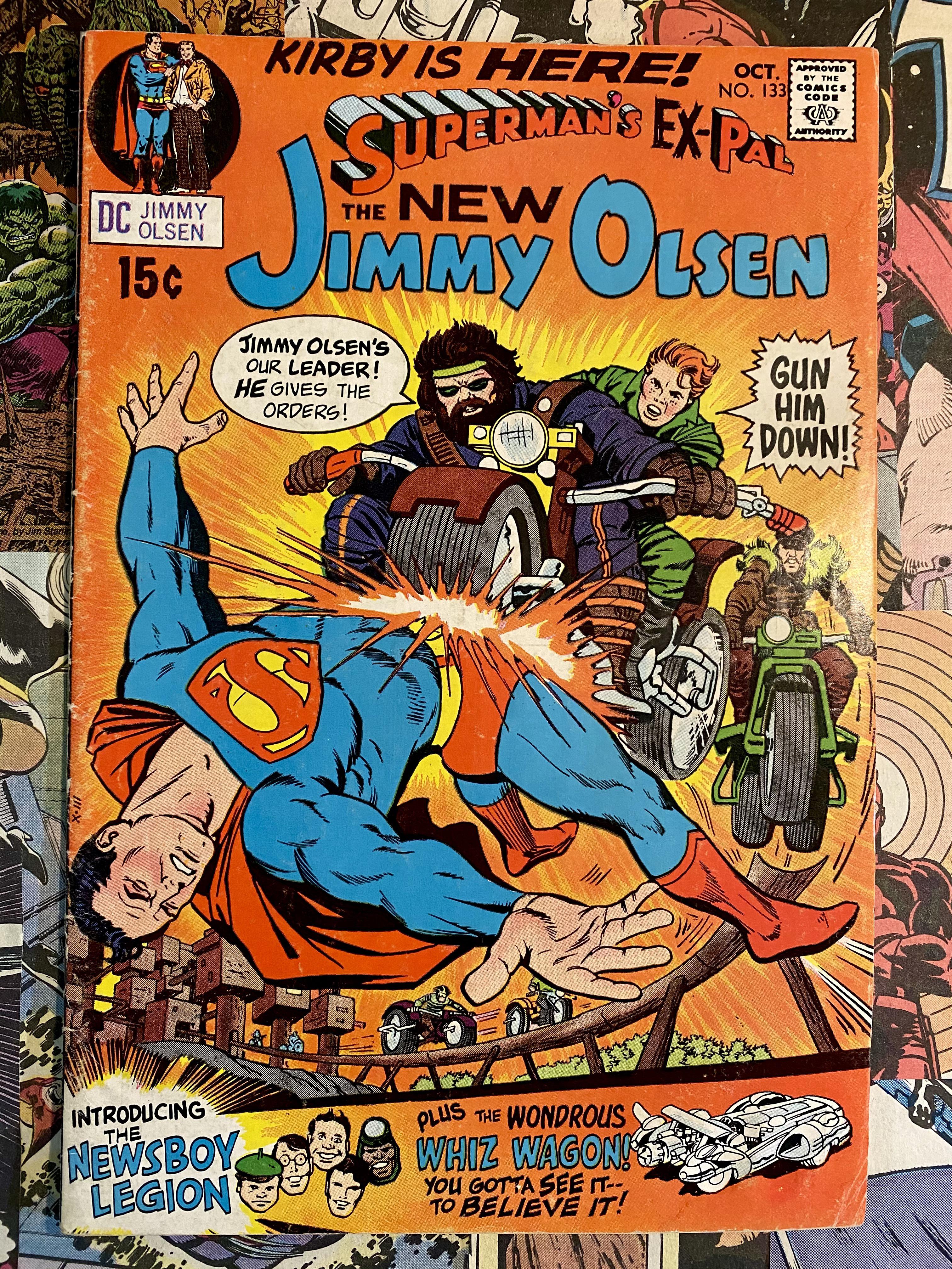 r/BronzeAgeComics - The Silver Age began with Lee and Kirby and ended with their split. So, I like the idea of Jimmy Olson #133 being the 1st Bronze Age book.