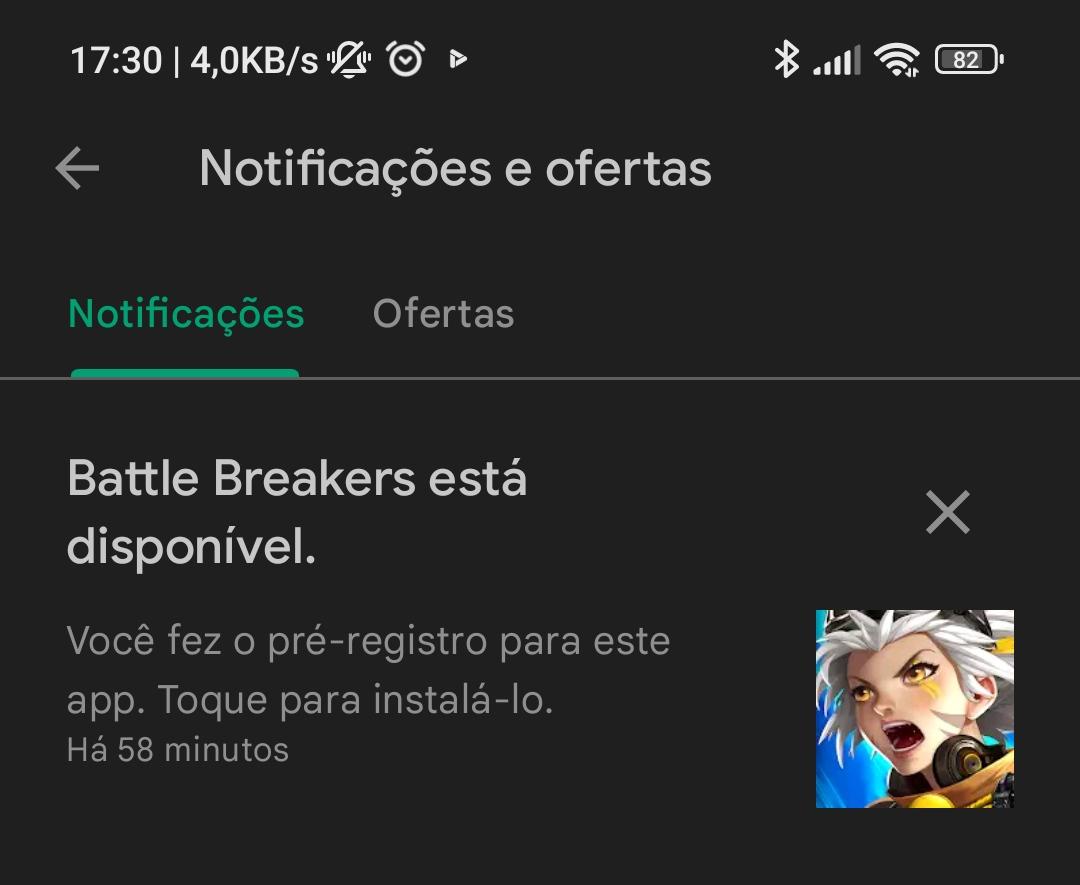 r/BattleBreakers - battle breakers pre-register notification on playstore