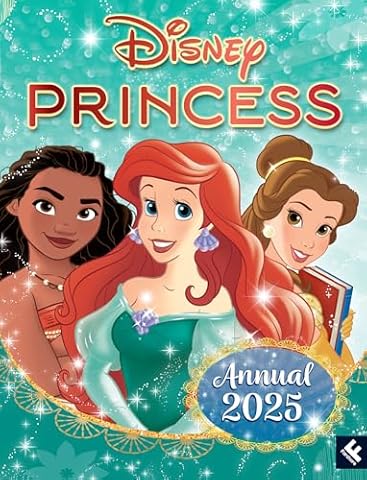 DISNEY PRINCESS ANNUAL 2025 HB: Experience the magic of Disney Princess with entertaining illustrated stories and lots of fun activities, it’s a great gift for all fans!