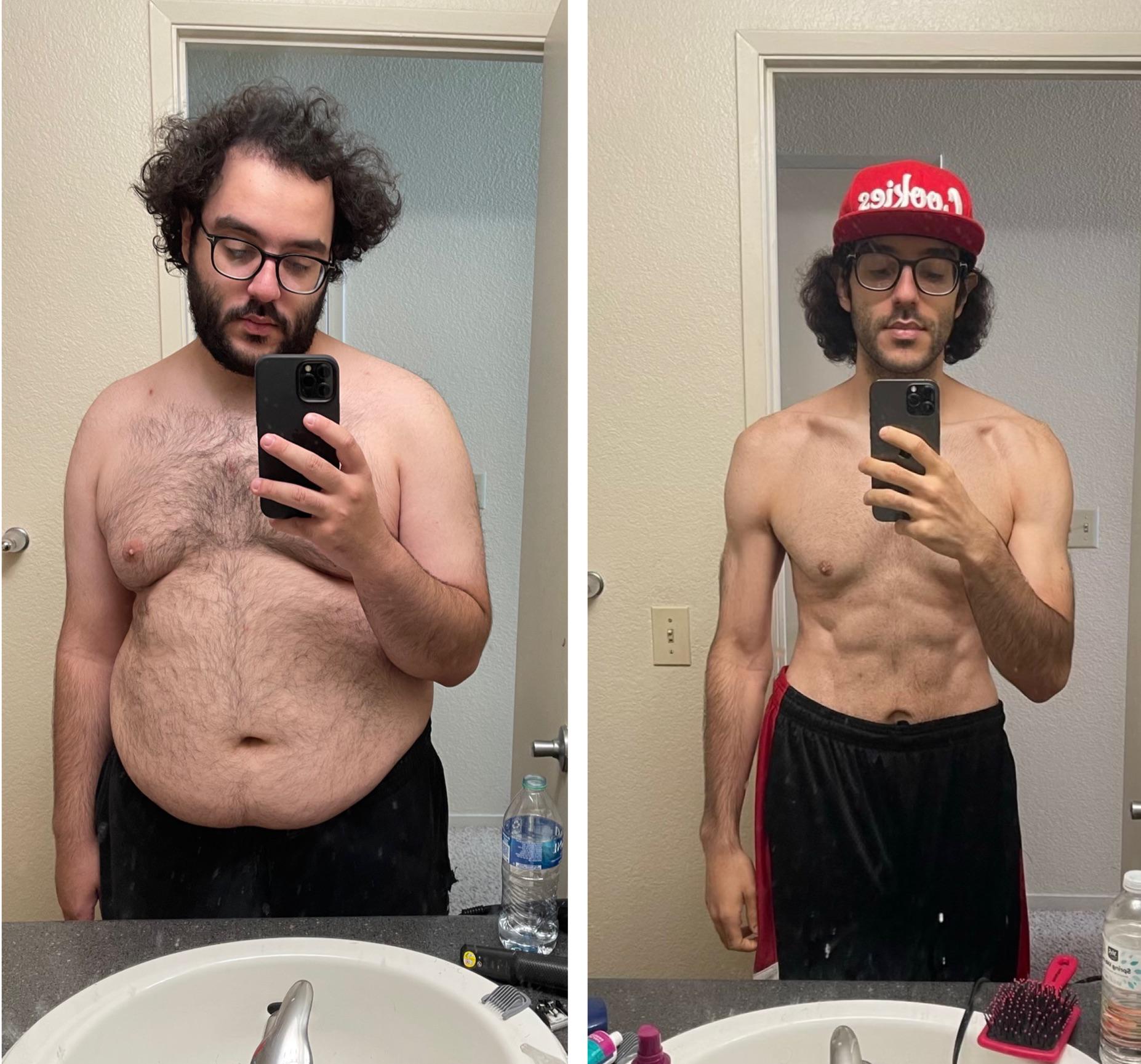 r/BeAmazed - (OC) Overweight since childhood - no energy, no motivation, and a growing pile of health issues until I decided to make a change 