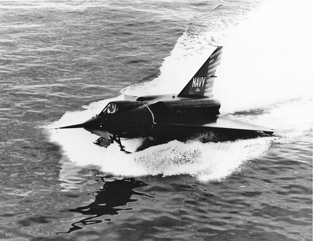 r/WeirdWings - Convair F-2Y Sea Dart