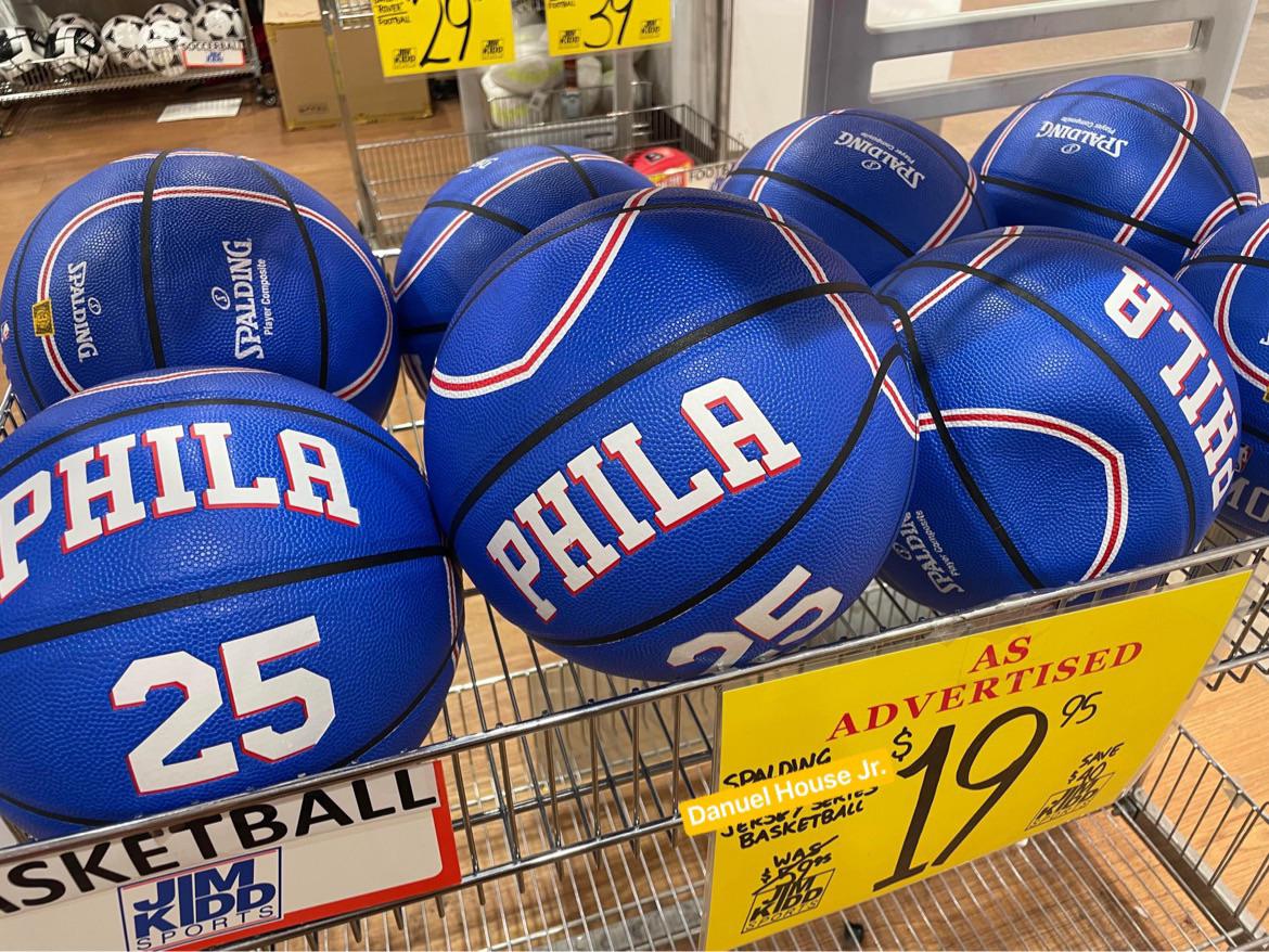 r/sixers - Saw a bunch of Danuel House Jr. Balls on sale here in Australia