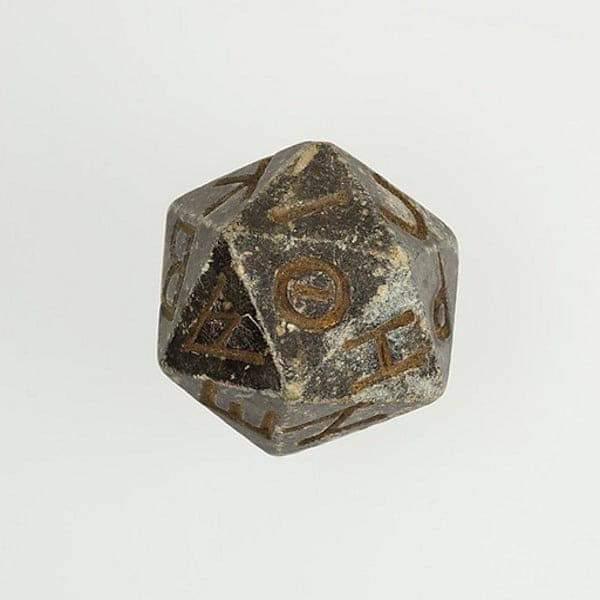 r/Damnthatsinteresting - 20 sided die - Egypt 200 BC