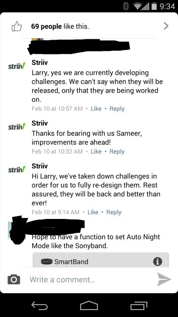 r/striiv - Challenges are coming back as said by their Facebook page.