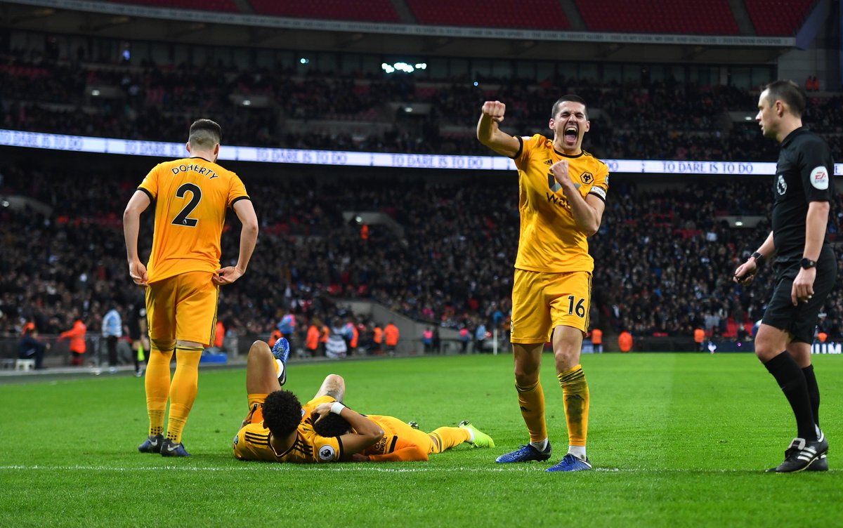 r/LiverpoolFC - Ex-Liverpool player Conor Coady enjoying the win over Spurs