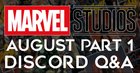 r/MarvelStudiosSpoilers - August Discord Q&A with Alex Perez - Part 1 (Alex also says his previous scoop about Galactus about "unique" was wrong)