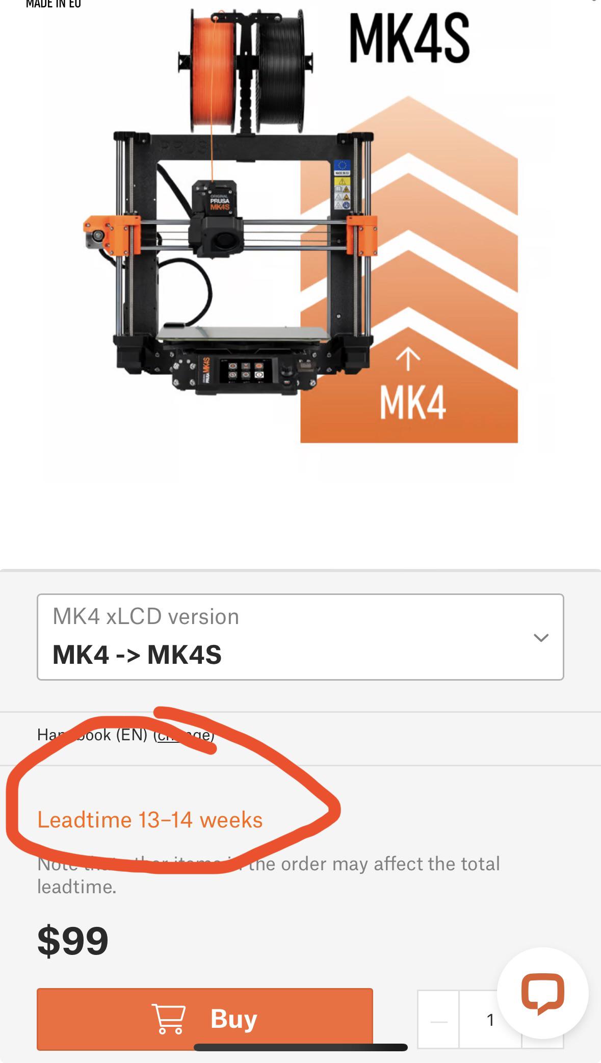 r/prusa3d - I should have hopped on the pre-order. 😭