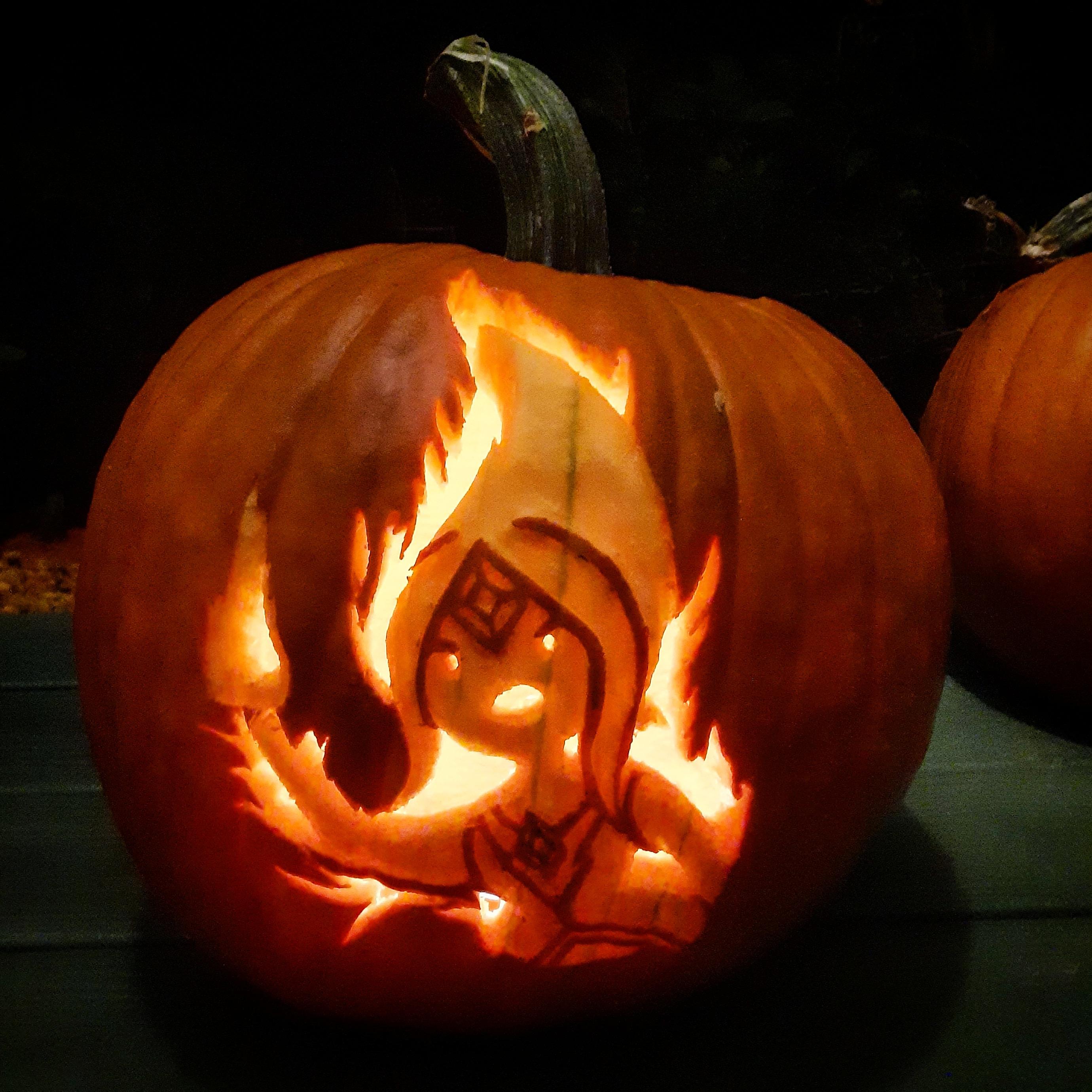 r/adventuretime - My flame princess pumpkin