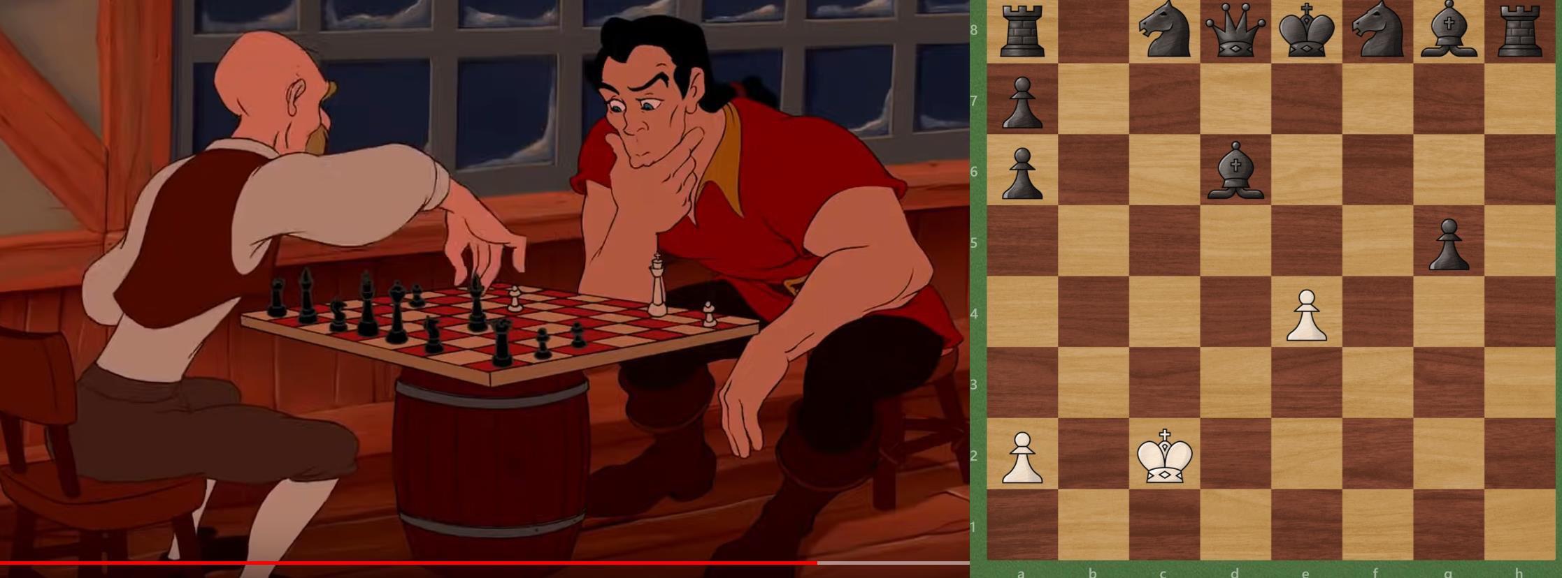 r/AnarchyChess - Martin’s game of chess from Beauty and the Beast (1991)