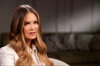 Elle Macpherson during her <i>60 Minutes<i> interview.