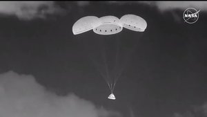 NASA and Boeing welcomed Starliner back to Earth following the uncrewed spacecraft’s successful landing at 10:01 p.m. MDT Sept. 6, 2024, at the White Sands Space Harbor in New Mexico.