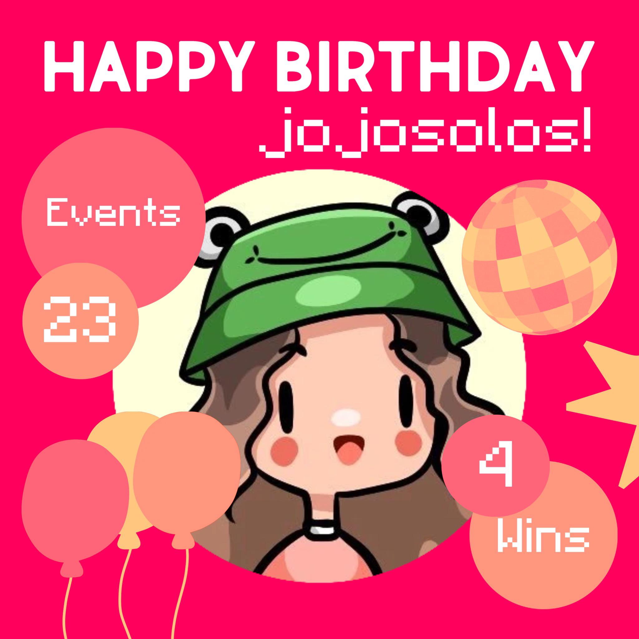 r/MinecraftChampionship - Happy Birthday Jojo!