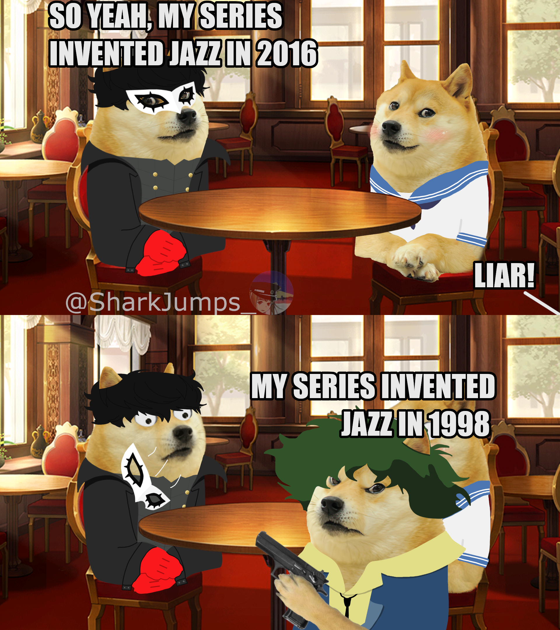 r/dogelore - Who Invented Jazz?