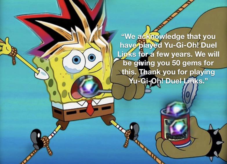 r/DuelLinks - “Thank you for playing Yu-Gi-Oh! Duel Links.”