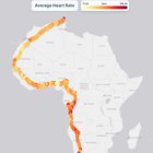 r/dataisbeautiful - [OC] The first person to run the length of Africa (Russ Cook/Hardest Geezer) in 6 maps