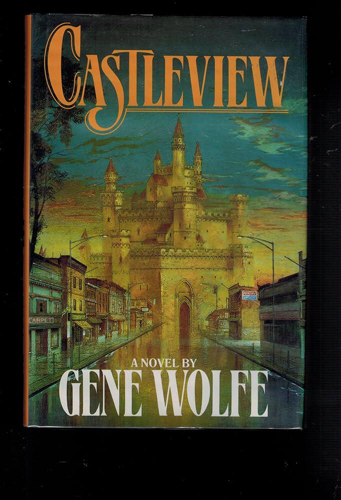 r/CoolSciFiCovers - Castleview, by Gene Wolfe [Richard Bober, 1990]