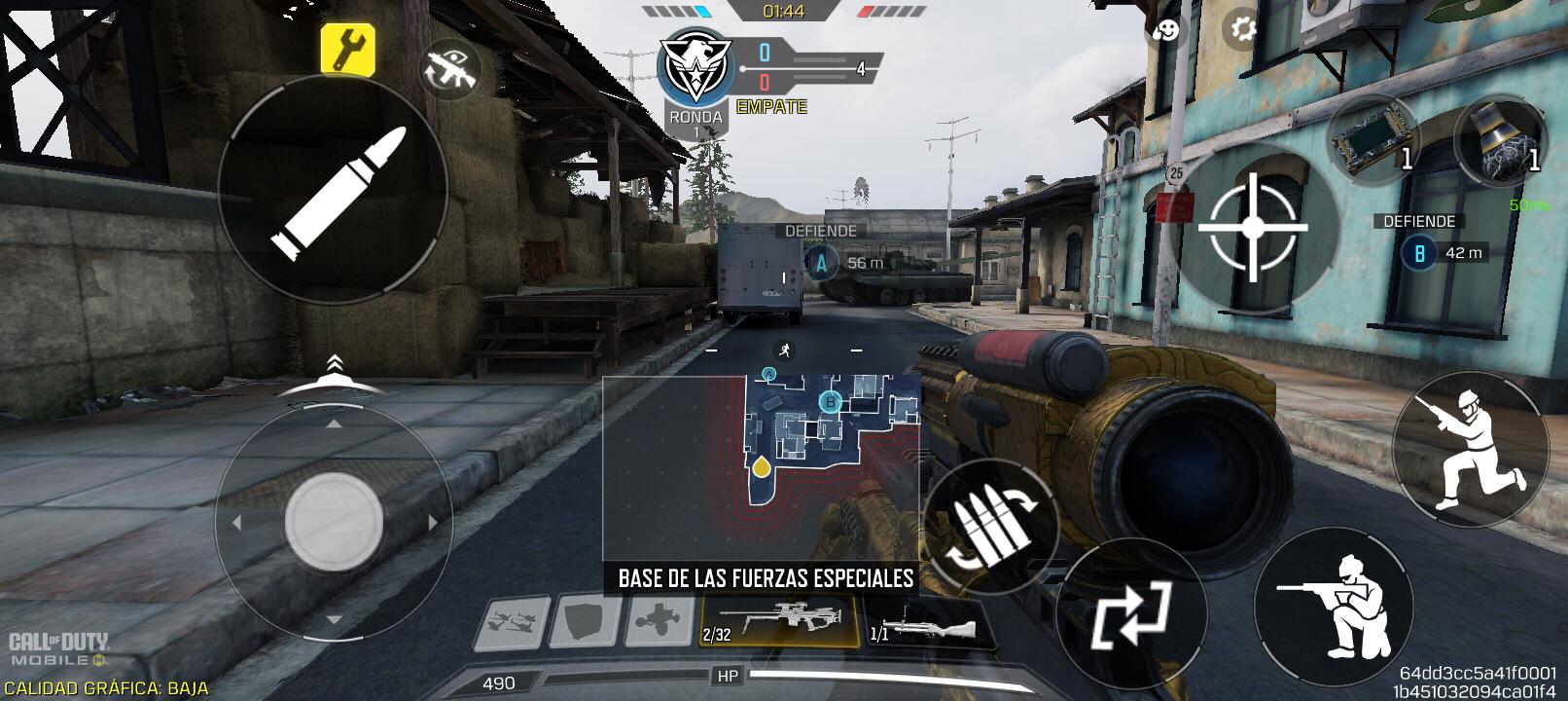 r/CallofDutyMobileES - Que opinan de mi HUD a 3 dedos?