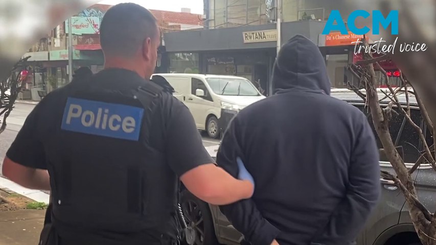 Arrests have been made by Victorian Police over Olympic medals allegedly stolen from Australian champion rower Drew Ginn. The medals, allegedly stolen from a black Land Rover parked in the inner-city Melbourne suburb of Docklands, were in Mr Ginn's car after a speaking engagement at a school, he told police.