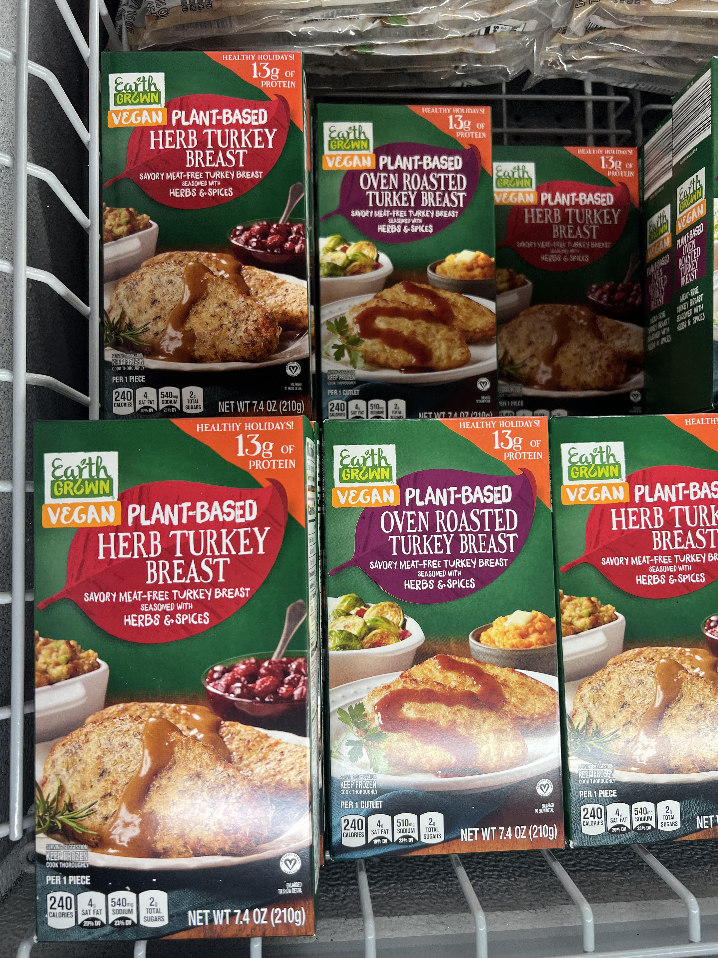 r/VeganAldi - hosting a vegan friendsgiving and saw these at my aldi. has anyone tried these before?