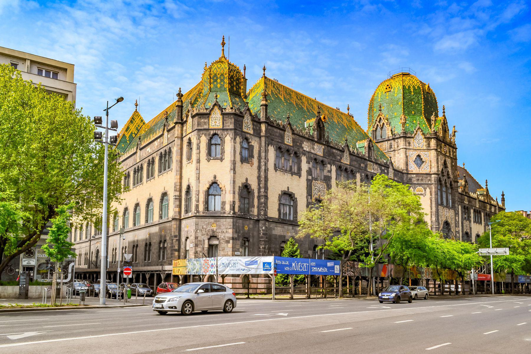 r/europe - Museum of Applied Arts, Budapest. Third-oldest applied arts museum in the world. Designed by Hungarian architect Ödön Lechner, who decorated his buildings with Zsolnay tile patterns inspired by Magyar folk art.