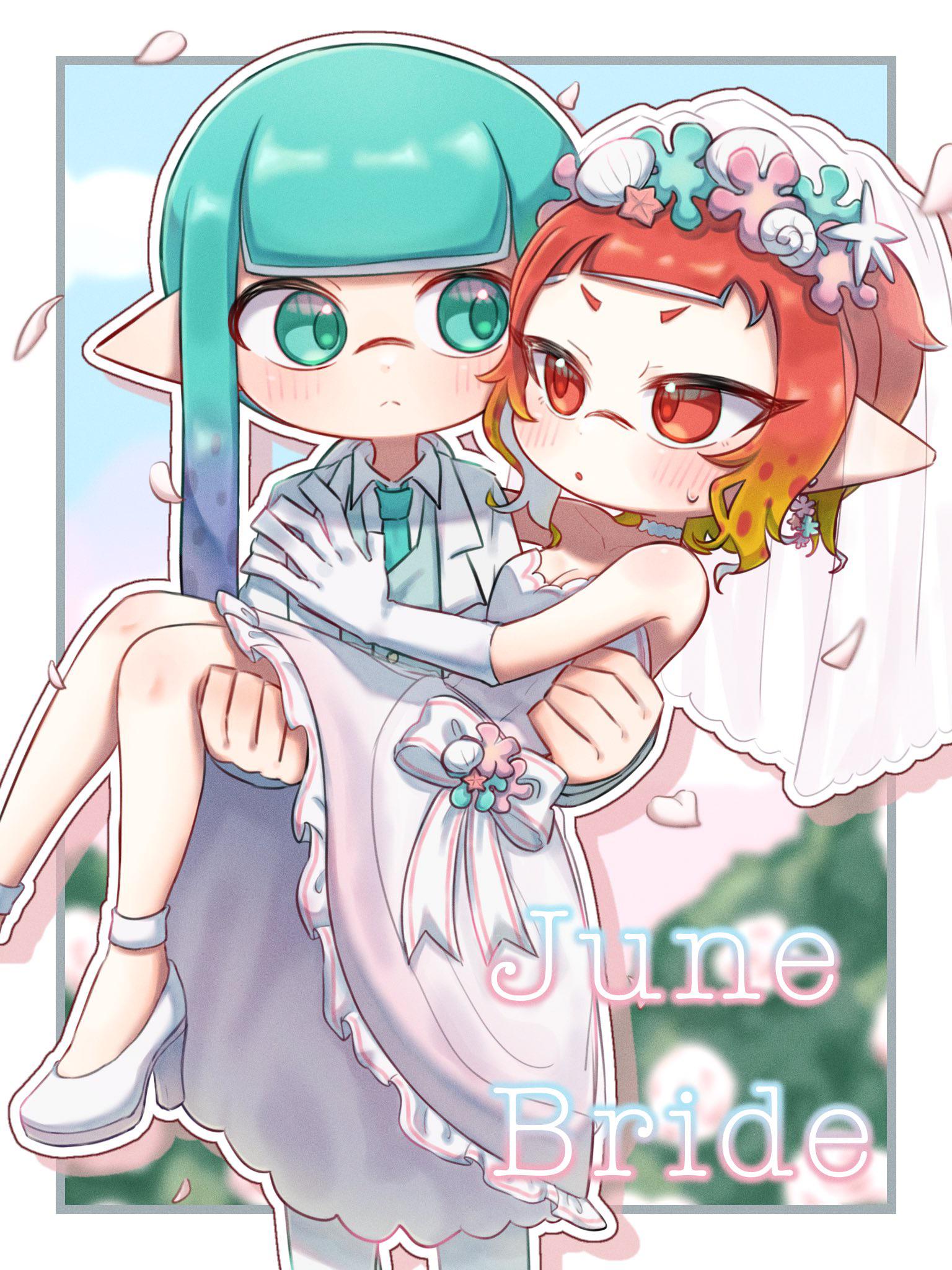 r/wholesomeromance - June Bride [Splatoon]