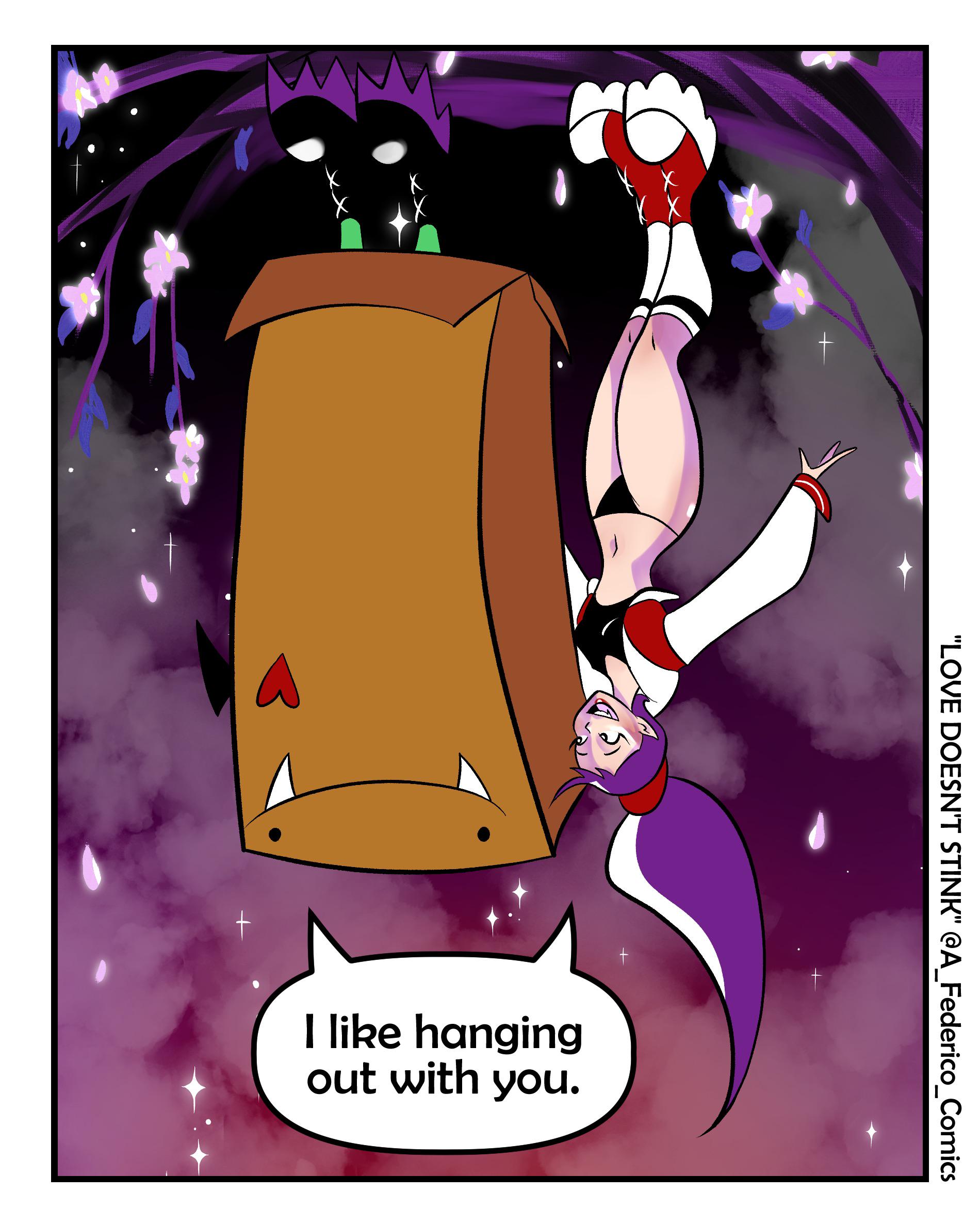 r/wholesomeromance - Vampire couple [OC]