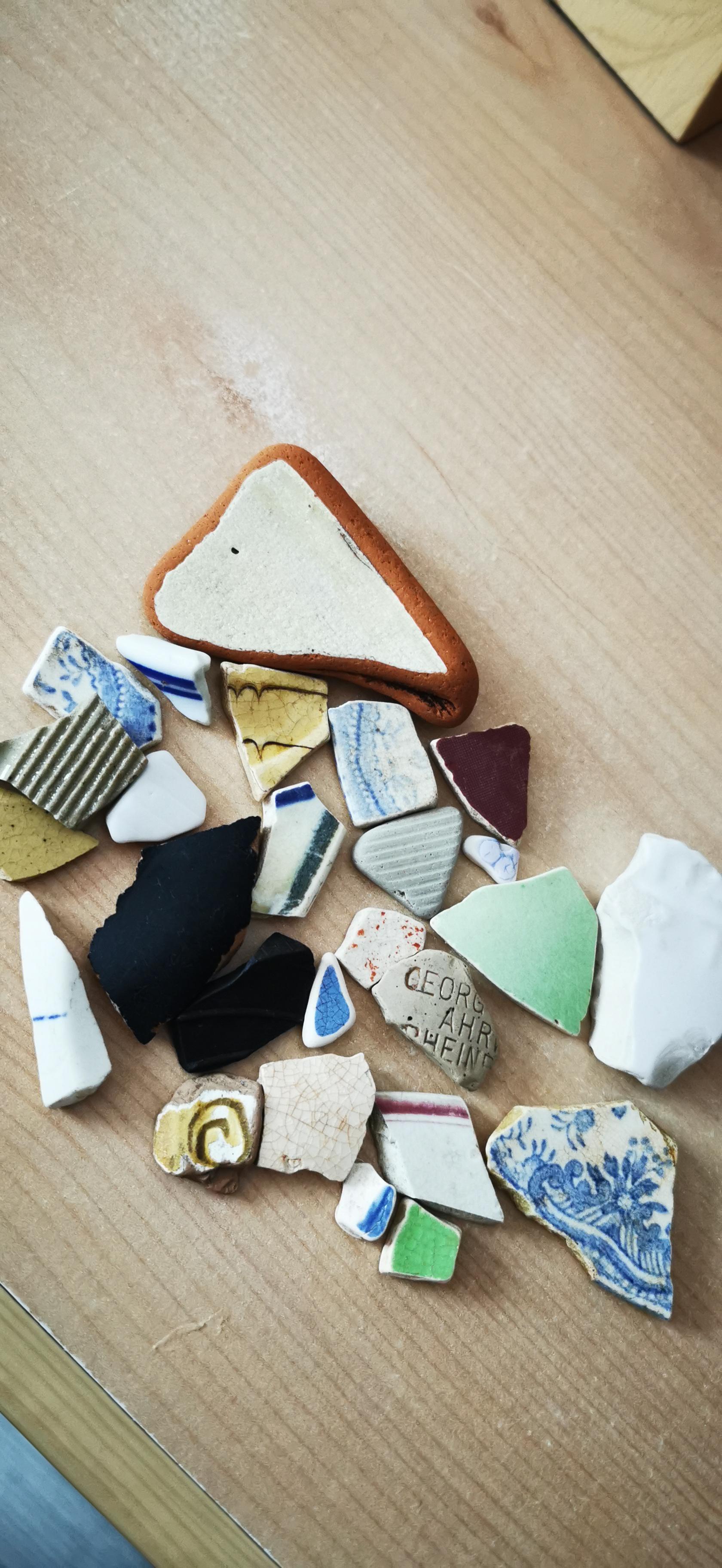 r/Pottery - Pieces of pottery I have found whilst beachcombing