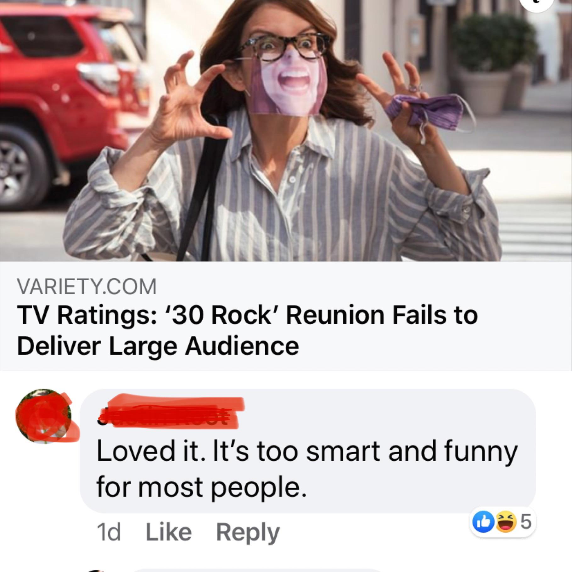 r/iamverysmart - 30 Rock is too smart for most people