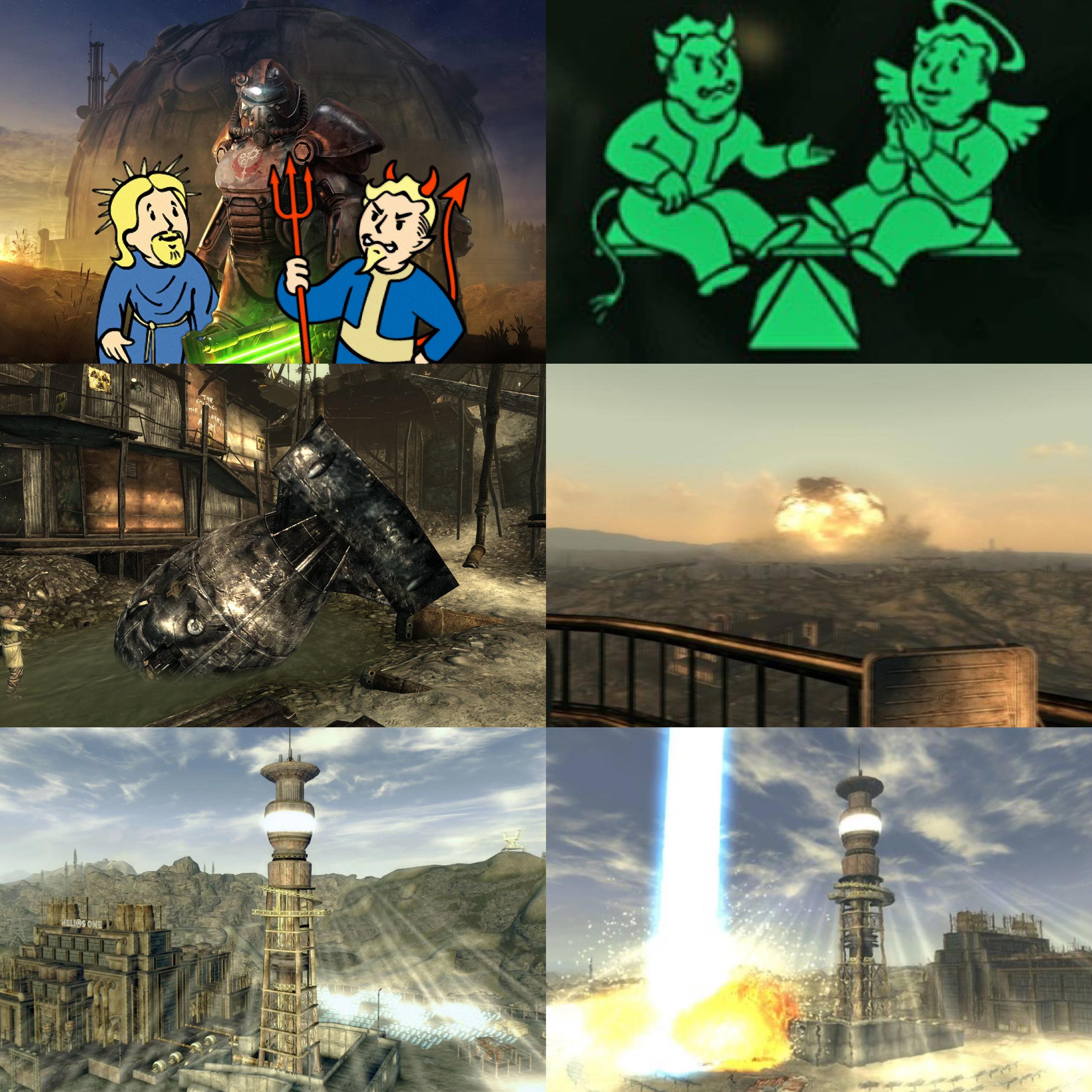 r/Fallout - Should Fallout 5 bring back the classic karma system of good and evil?