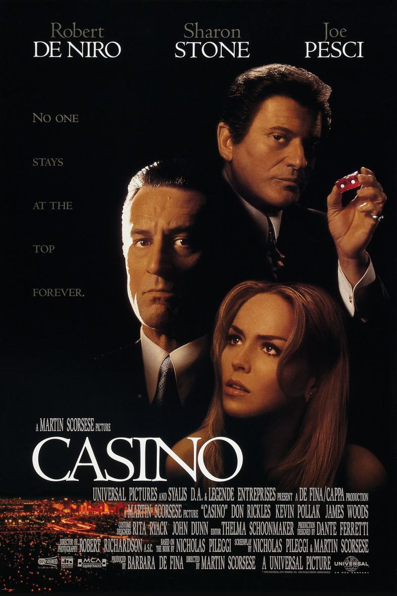 r/moviecritic - Casino (1995) Looking back at the 1996 Oscars, this film should have garnered at least 5+ Oscar nominations. Certainly for Best Supporting Actor for Pesci. It's in my higher tier of Scorsese movies and it just has that incredible pacing only matched in the Wolf of Wall Street.