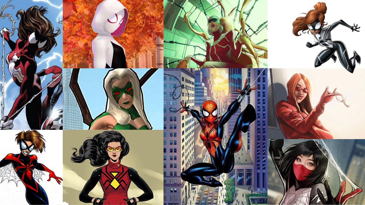 r/Spiderman - Which Spider-girl do you like from this?