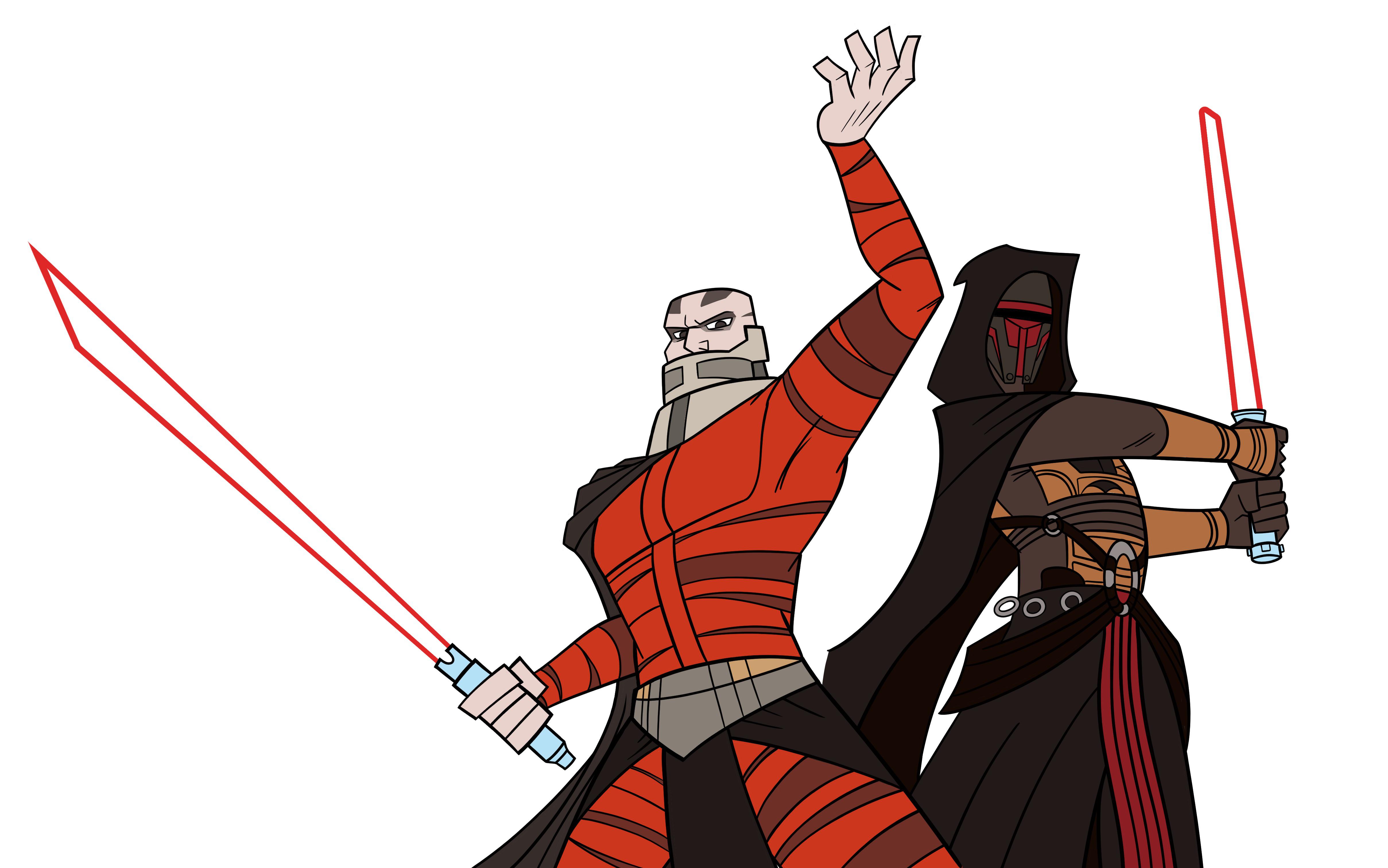 r/kotor - Darth Malak has now been drawn. For a fan animation coming soon