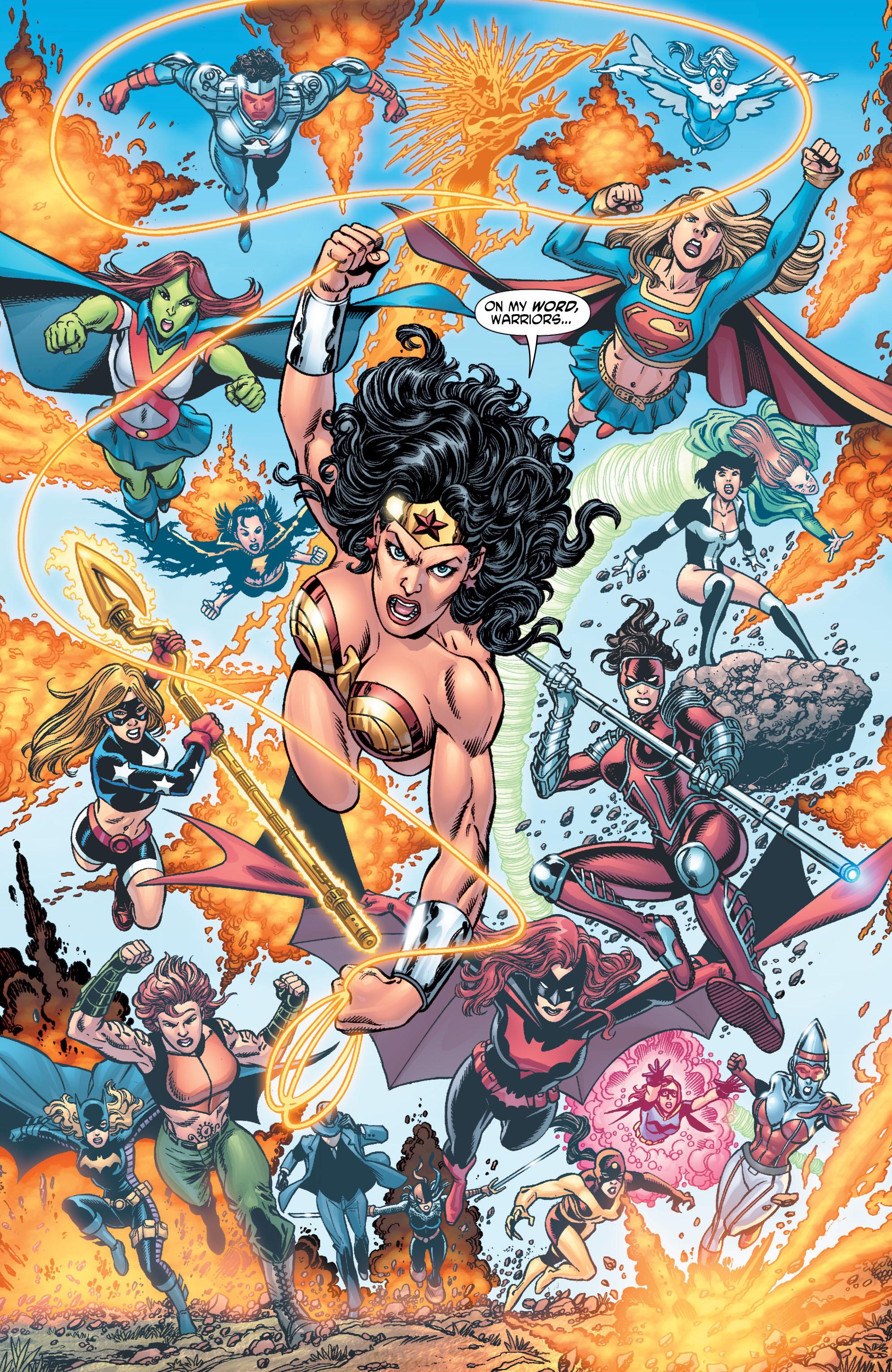 r/comicbooks - George Pérez was credited as “Penciller and Inspiration” for this awesome Wonder Woman story written by Gail Simone. [WONDER WOMAN #600]