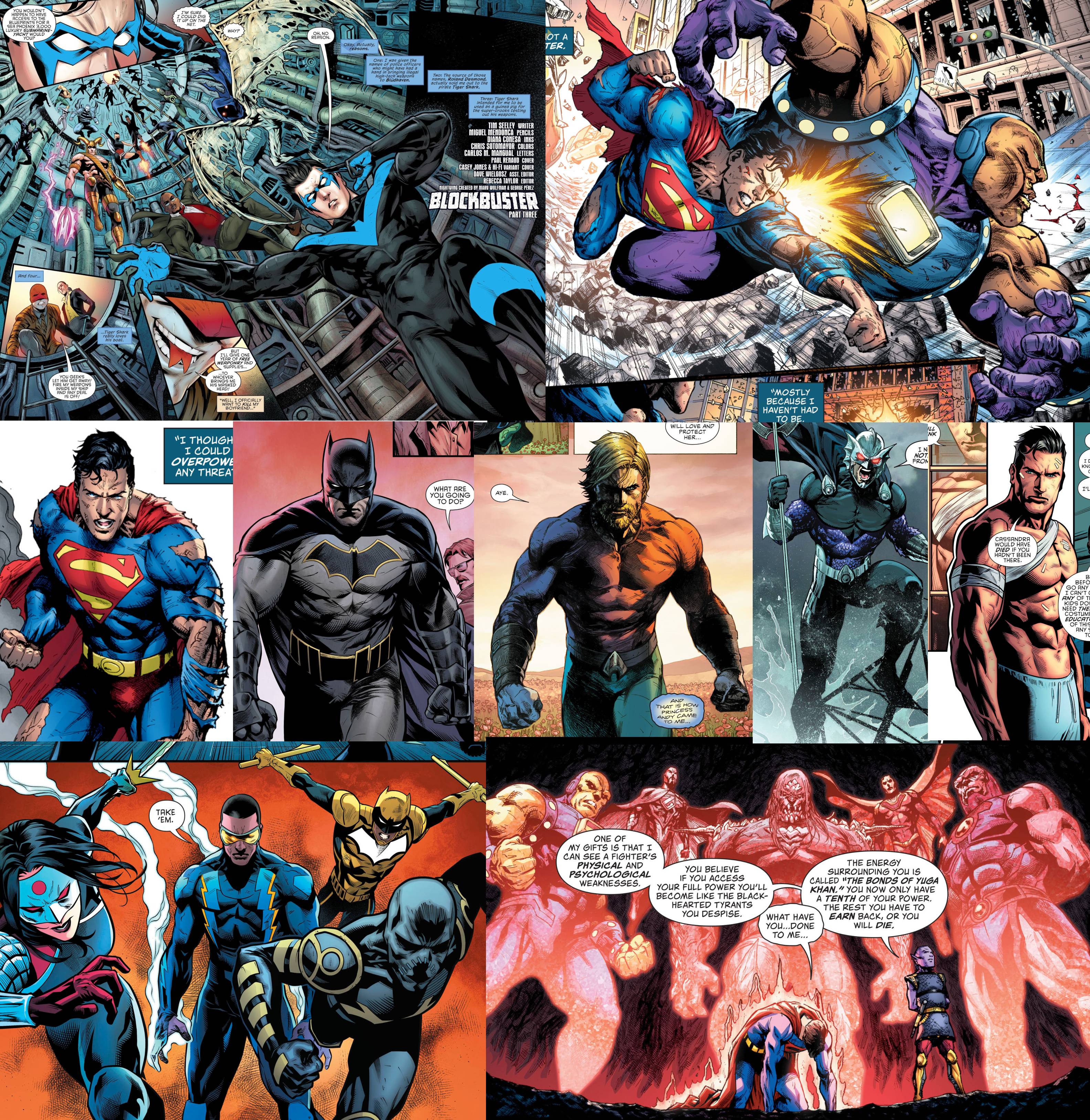 r/DCcomics - [Artwork] This is a Miguel Mendonça appreciation post, this man is becoming one of my favorite modern artists. The next Ivan Reis!! (Sources: Nightwing 24, Superman: Man of Tomorrow 7, Detective Comics 971, Aquaman 60, Ocean Master: Year of the Villain, Detective Comics 984, Detective…