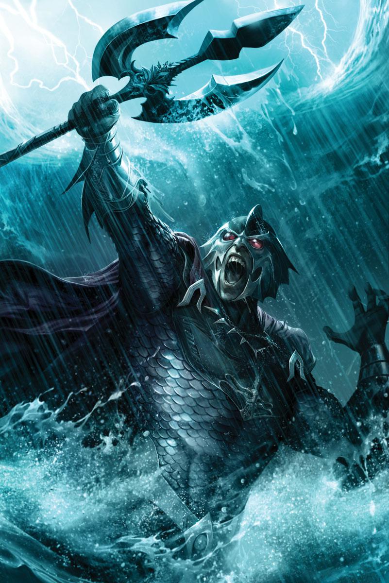 r/DCcomics - [Cover] OCEAN MASTER: YEAR OF THE VILLAIN #1 by Francesco Mattina