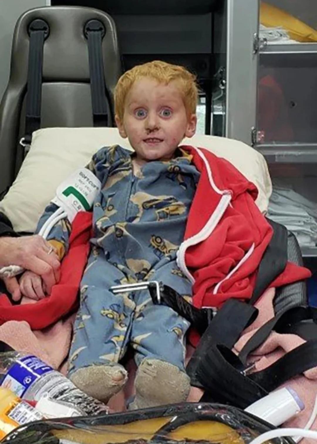 r/BeAmazed - 3-year-old Ryker Webb survived the Montana wilderness alone for two days. He was found in a shed two miles from his home. Authorities say he was very lucky considering the Bull Lake Valley, where he was found was home to many Mountain Lions and Bears.