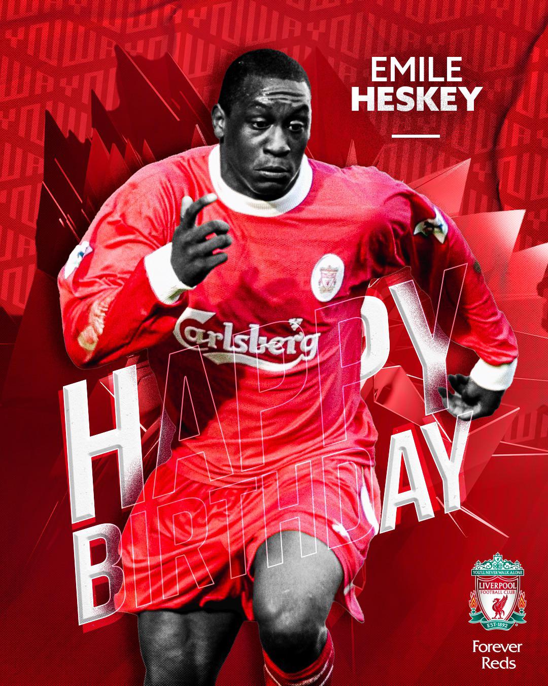 r/LiverpoolFC - [LFC] Wishing @EmileHeskeyUK a happy birthday 🎊