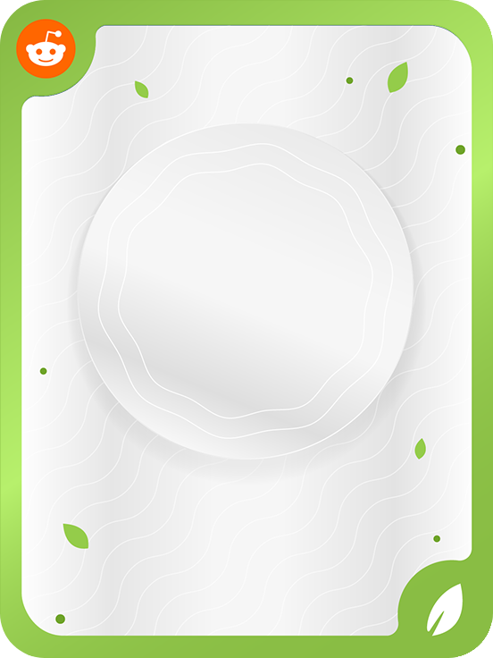 Collectible Avatar background card