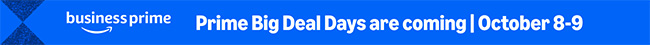 Prime Big Deal Days are coming
October 8-9