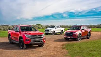 2023 Volkswagen Amarok v Toyota HiLux v Isuzu D-Max comparison review