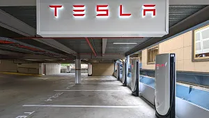 How much does it cost to charge a Tesla at a Supercharger in Australia?