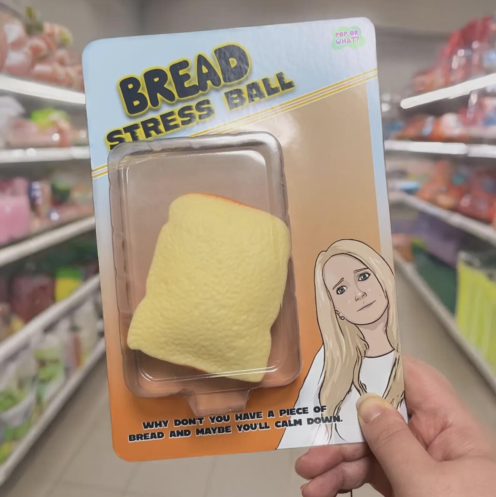 r/BravoRealHousewives - Bread stressball LOL 