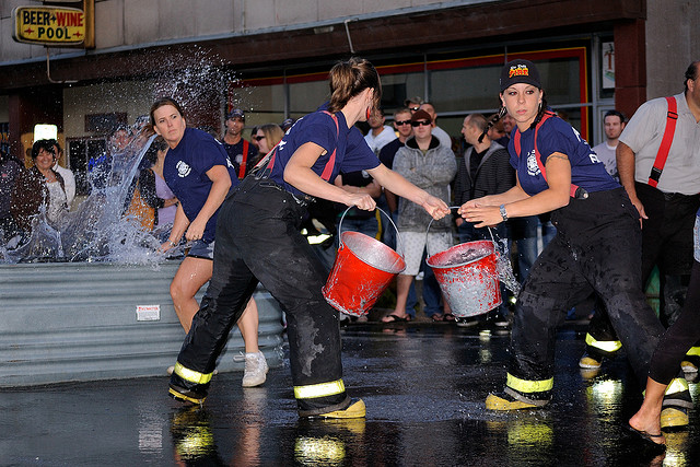 Firemen's Muster at Fortuna Rodeo Week 