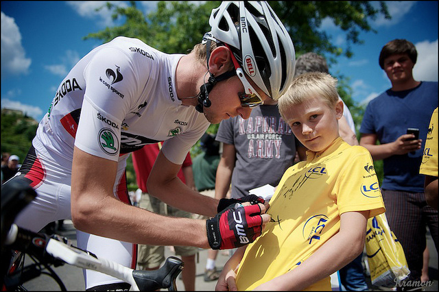 White Jersey signing Yellow one