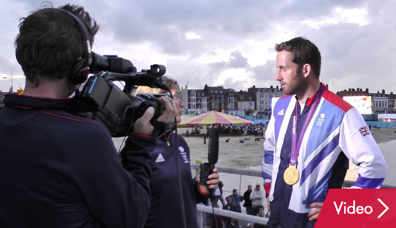 Gold Medallist Ben Ainslie 