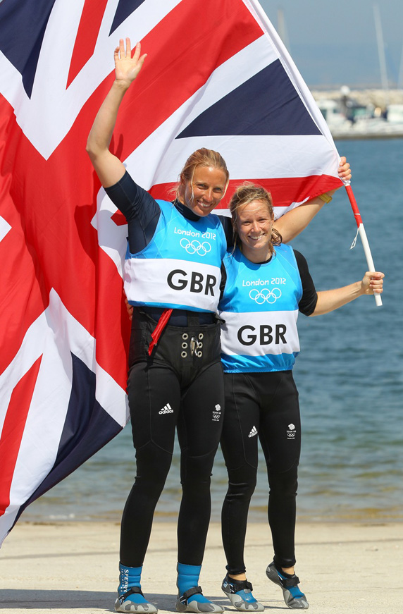 Hannah Mills & Saskia Clark win Silver for Great Britain