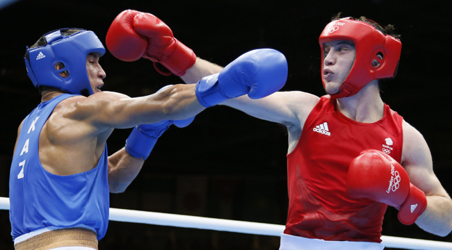 Freddie Evans wins welterweight silver