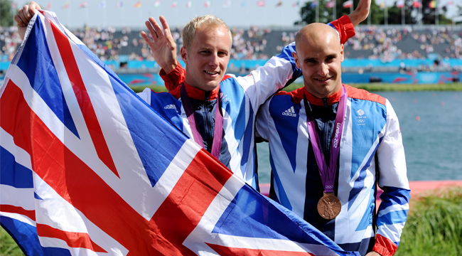 Bronze in the men's kayak double