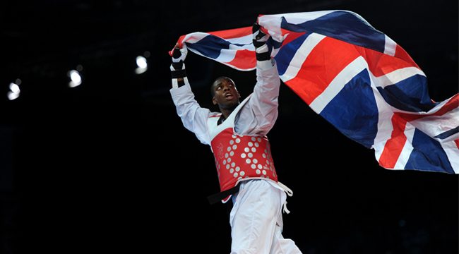 Lutalo Muhammad battles for Taekwondo bronze